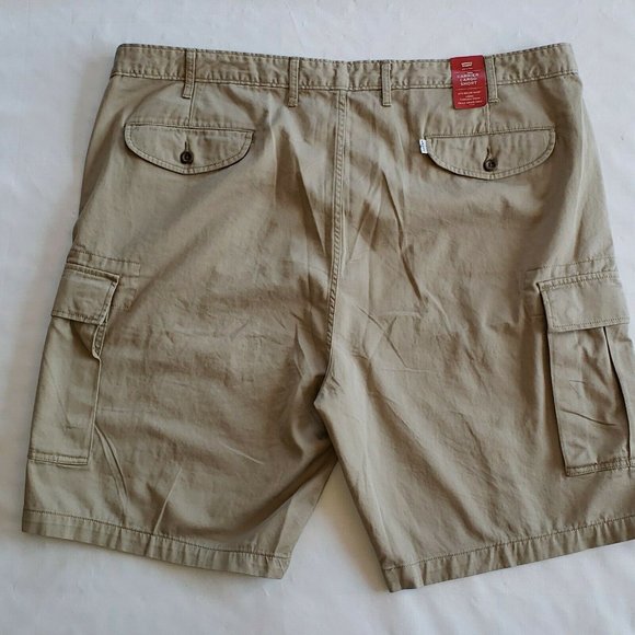 Levi's Shorts Levis Cargo Shorts Mens 52 Khaki 0 Cotton New Poshmark